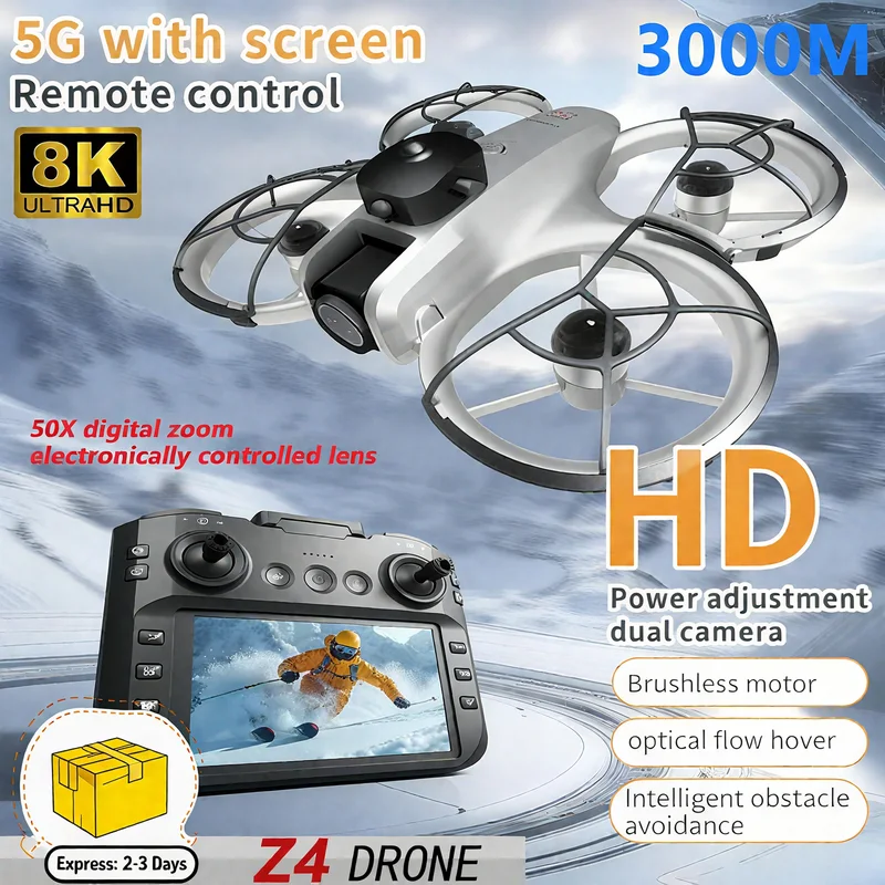 New MINI Z4 Drone 4K Professio - đánh giá và giá Drone Camera With Gimbal