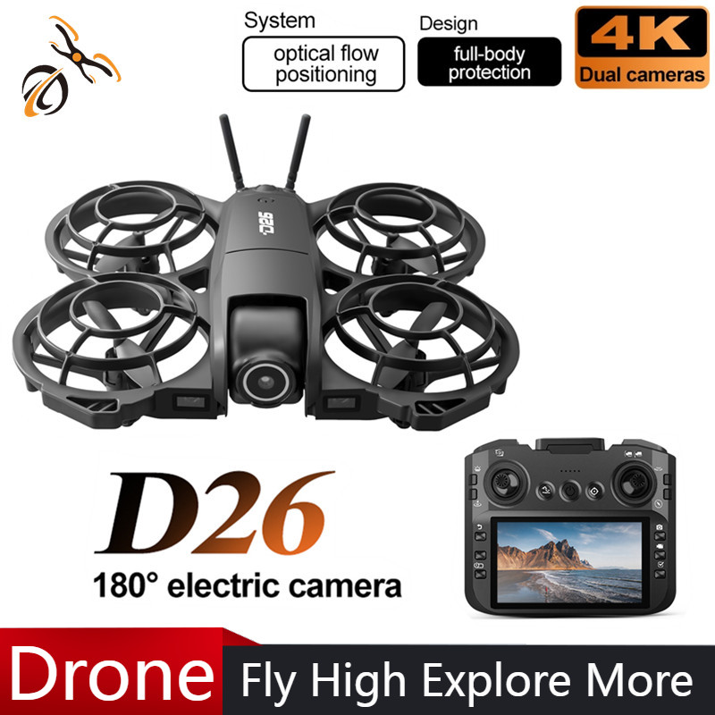 D26 Drone 4K Aerial HD 180° Ca - đánh giá và giá Drone Camera Night Vision
