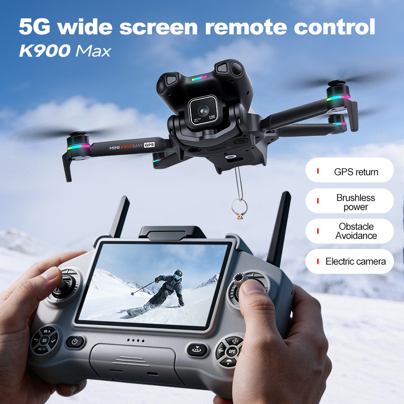 New K900 MAX GPS Drone with 4K - đánh giá và giá Drone Camera Night Vision