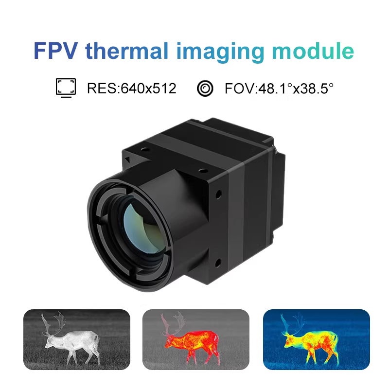 FPV Thermal Camera CVBS Interf - đánh giá và giá Drone Camera Thermal
