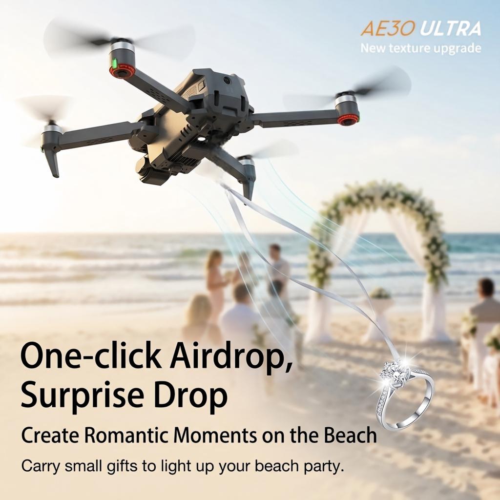 NEW AE30 Ultra GPS Drone 4K Pr - đánh giá và giá Drone Camera With Gimbal